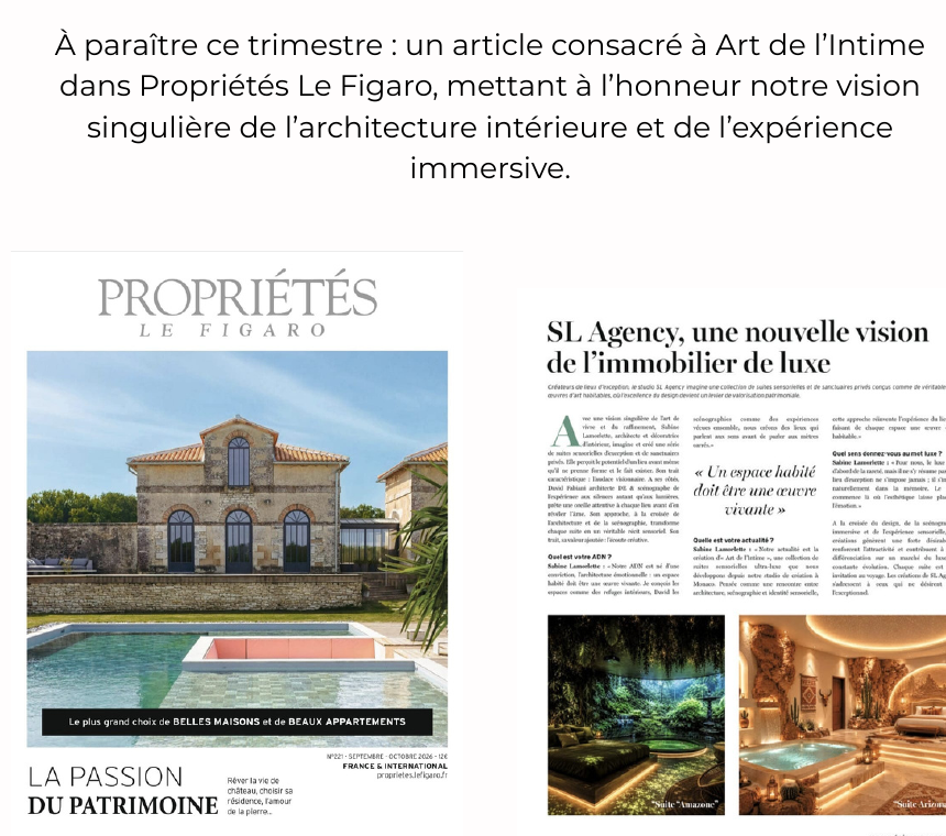 Propriétés Le Figaro — SL Agency